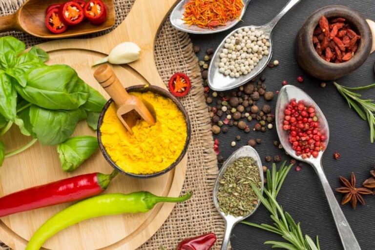 Tipos de sabores en la comida